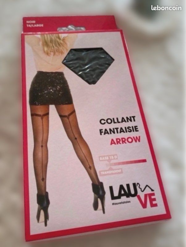 🖤 collant Look Irrésistible : Collants Graphiques (image 1)