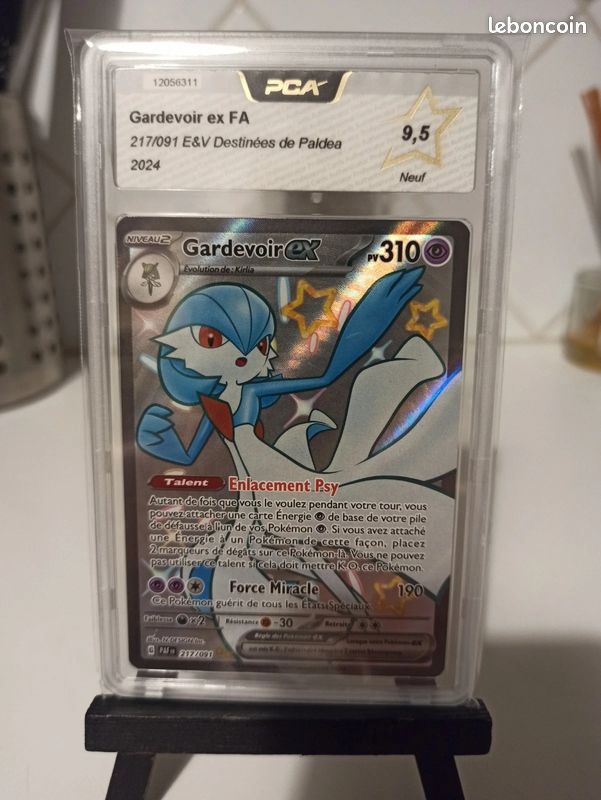 CARTE POKÉMON GARDEVOIR Ex Shiny Fa 217/091 Destiné À Paldea 4.5