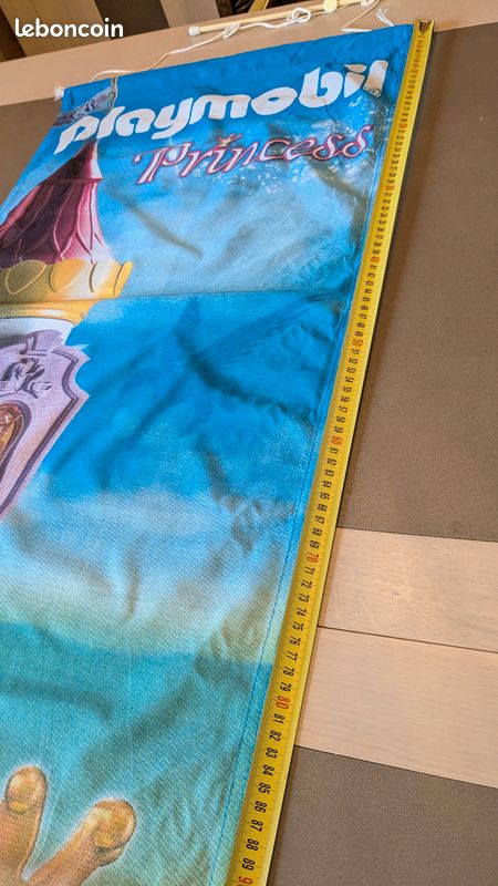 Kakemono Publicitaire Playmobil Dragons - Banderole Tissu 2 Mètres De Haut
