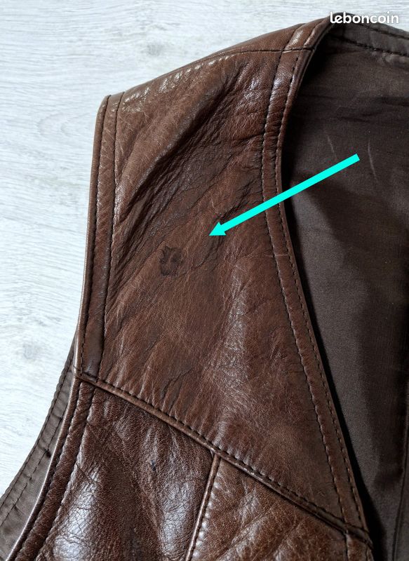 Gilet en daim pour homme - France