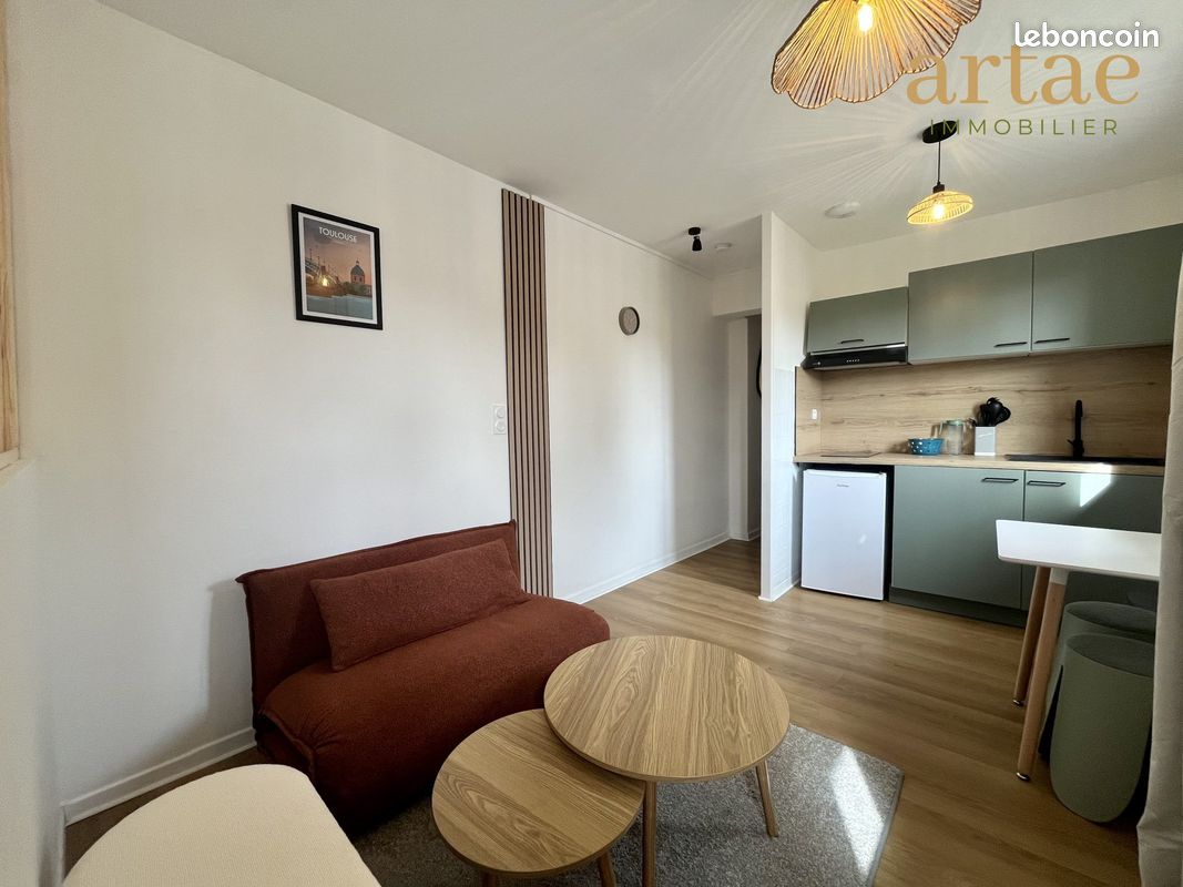 Appartement 1 pièce 22 m² · à Toulouse · 22 m² · 615 €/mois