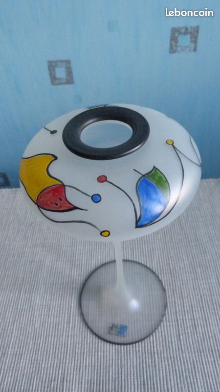 Bougeoir Décoratif Contemporain Verrier de Murano (image 1)