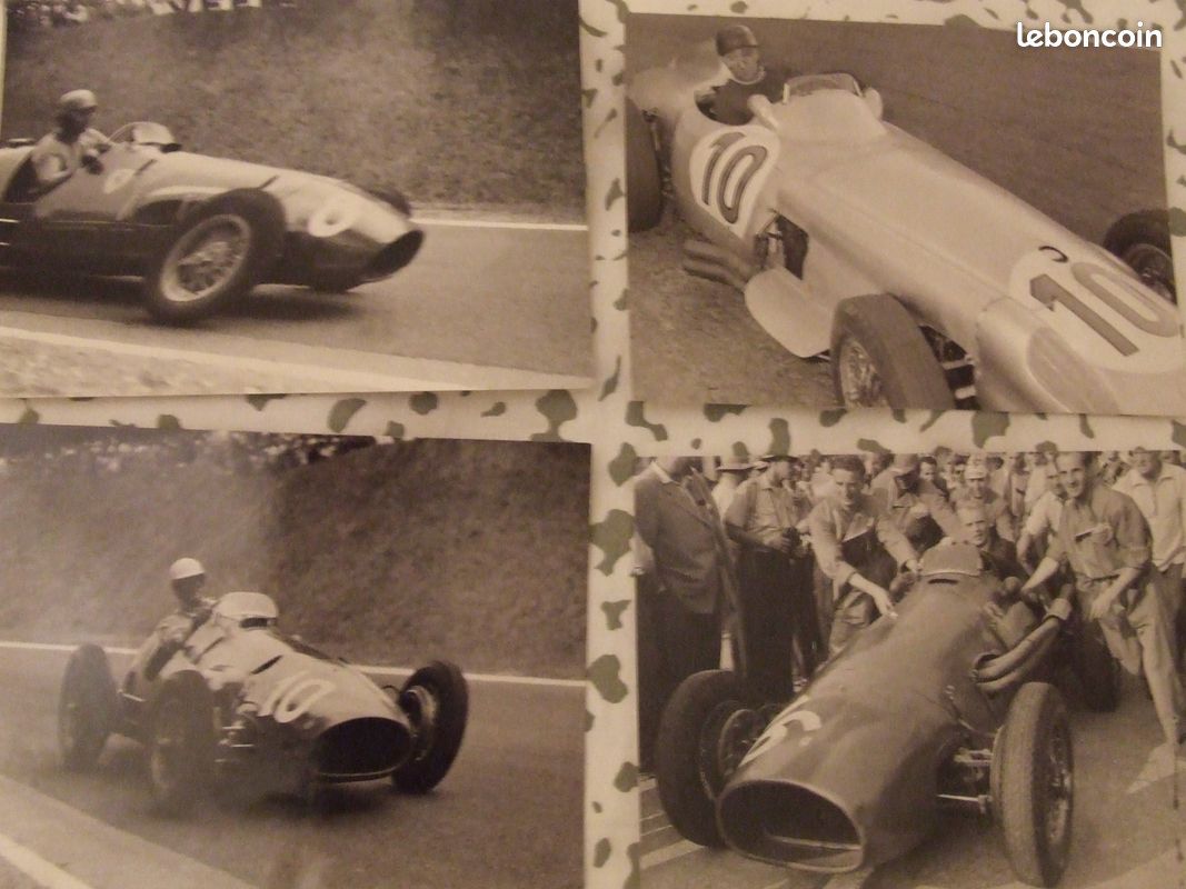 LOT PHOTO F1 ANNéES 50 / TRINTIGNANT / ROUEN / FRANCORCHAMPS / REIMS (image 2)