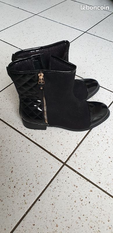 Bottine bi matiere (image 2)