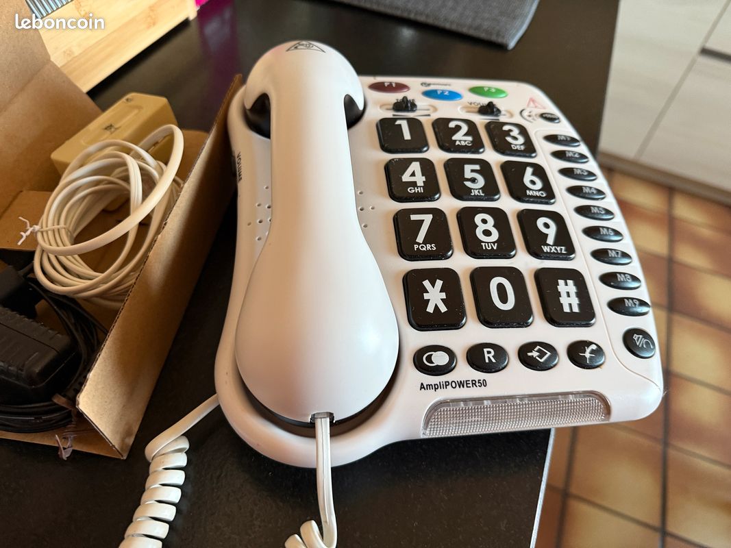 Téléphone Amplifié Geemarc "Ampli Powr 50 " (image 2)