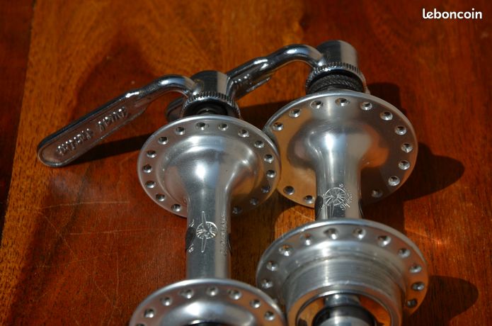 Paire De Moyeux Gipiemme Sprint 36 Trous – Aluminium – Neuf
