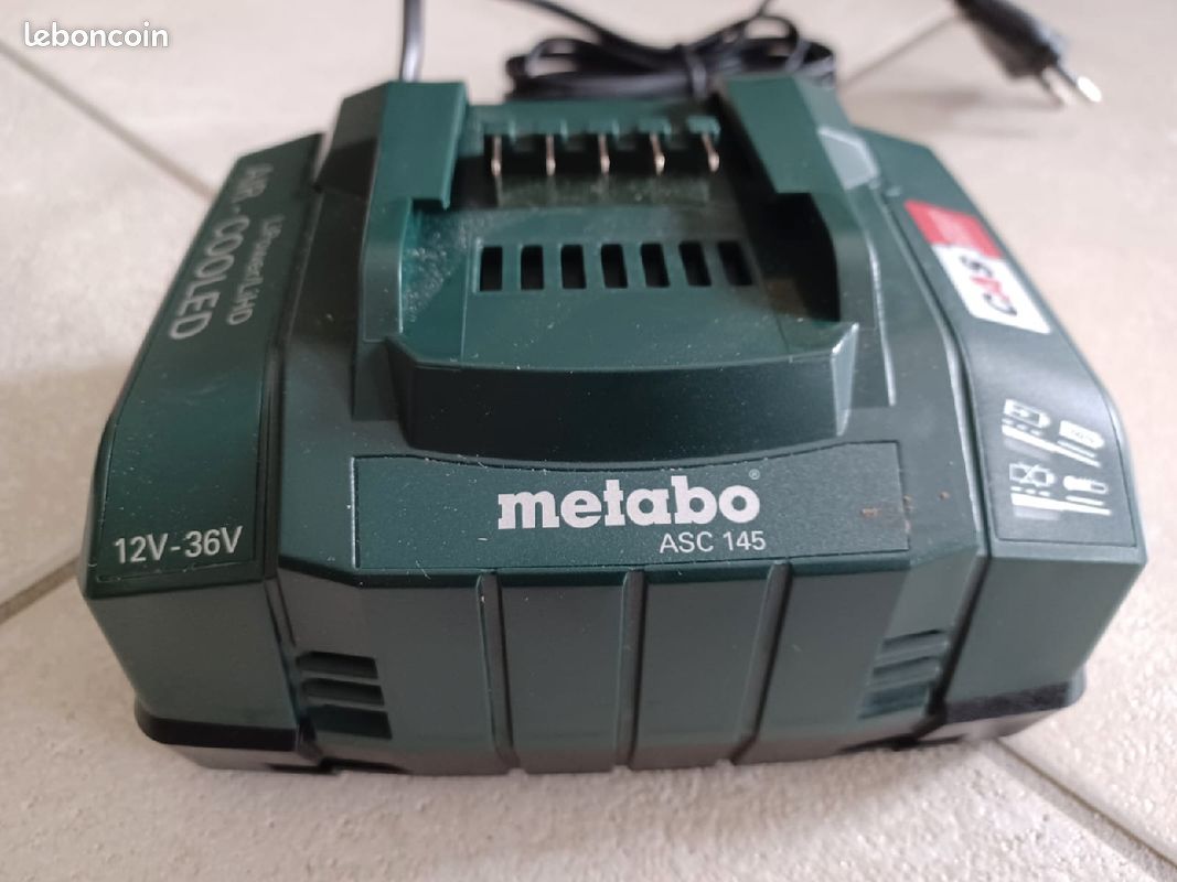 Batteries et chargeur METABO pack neuf (image 3)