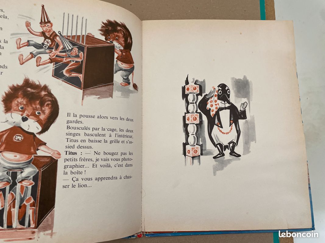 Titus le petit lion pop up livre animé (image 13)
