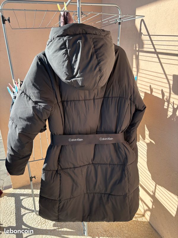 Doudoune Capuche Doudoune Longue Calvin Klein Doudoune à Capuche
