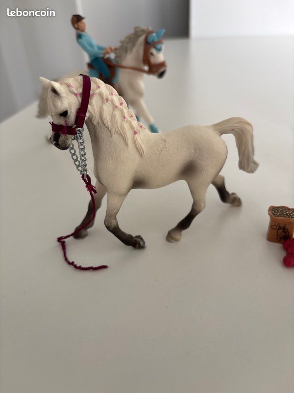 Lot de 5 chevaux/schleich avec accessoires (image 7)