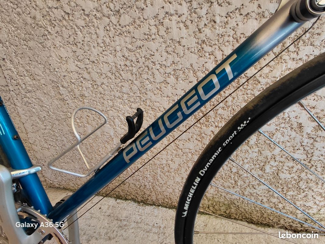 1976 Peugeot Record du Monde Road Bike Frame 57cm Medium France Steel