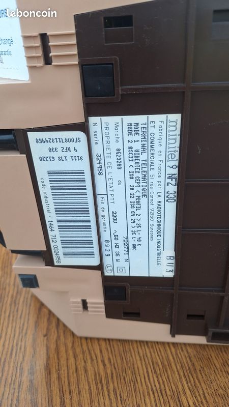 Minitel 1 Matra Communication (réf 2049112) – Boîte D'origine, état Propre