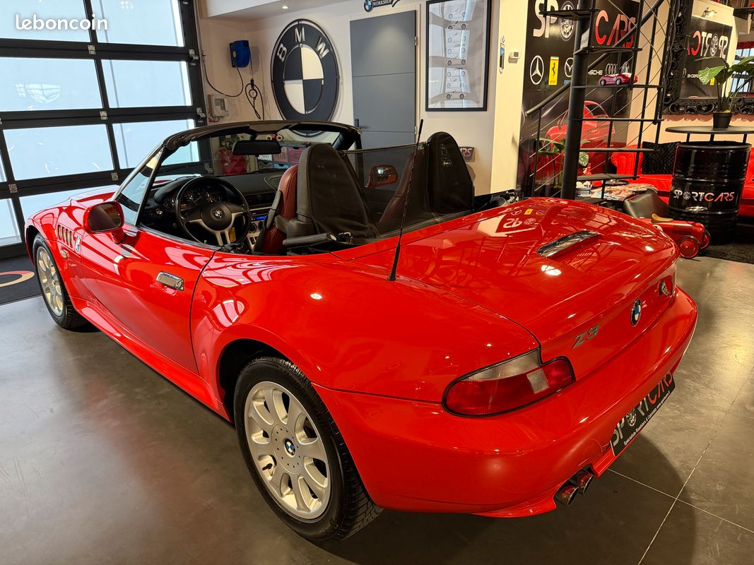 BMW Z3 2.0 6 Cylindres 150cv Phase 2 "RARISSIME" Rouge Hellrot II / Cuir Oregon Rouge 02/2000 71.000 km "ÉTAT NEUF" *LIVRAISON POSSIBLE (image 5)