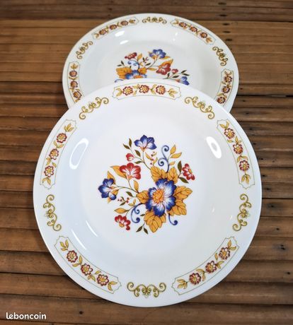 Lot assiettes plates arcopal d'occasion - Arts de la table - - page 5