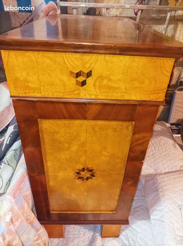 Meuble en acajou marketé Art Déco (image 2)