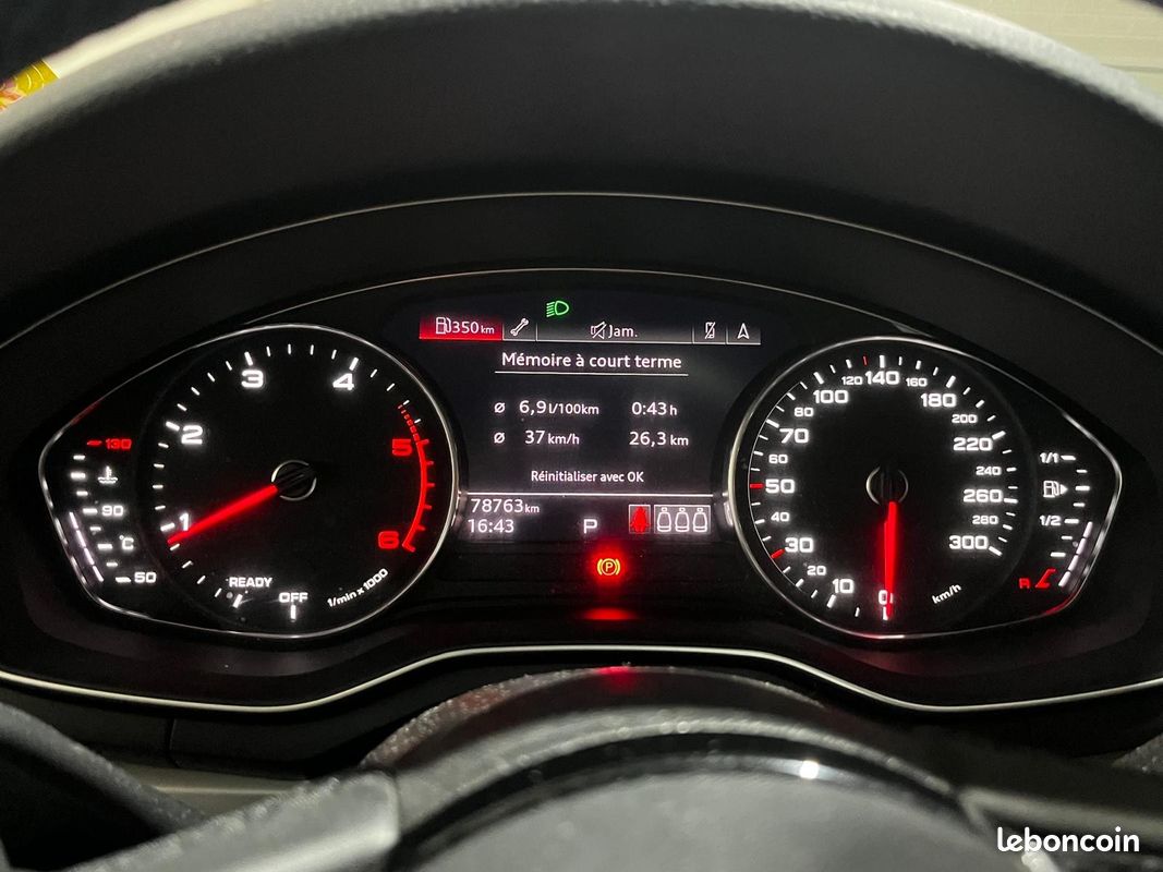 AUDI A4 AVANT BUSINESS 30 TDI 136 S tronic 7 Business Line MildHybride RADAR AV AR - ROUE DE SECOURS (image 18)