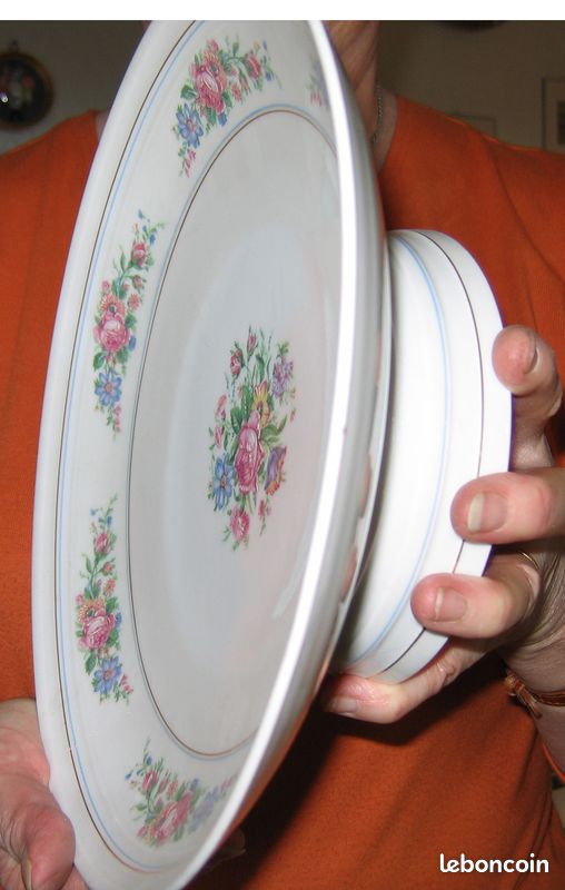 Service Porcelaine de Limoges LANTERNIER Année 40 (image 6)
