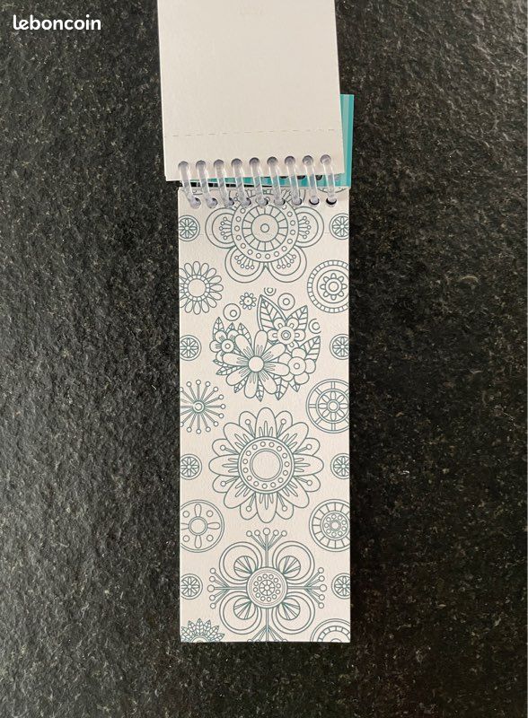Marques pages à colorier Graffy Bookmarks Fleurs - Neuf (image 5)