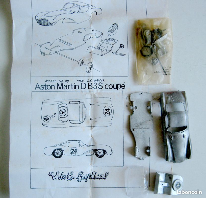 1959 (2013) W.A.M Aston Martin DB3S Replica