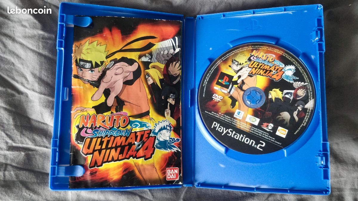 Naruto Shippuden Ultimate Ninja 4 Sur PS2 - Bon état - PAL