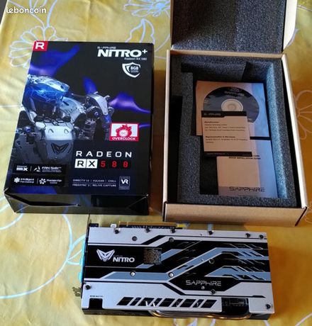 AMD Radeon Sapphire Nitro+ RX 580 4G 1