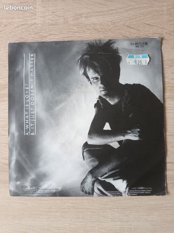 Howard Jones vinyle 45t (image 2)
