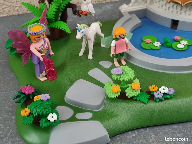 Playmobil Superset Fées Et Fontaine Enchantée - 4008 - Avec Licorne - Dès 4 Ans