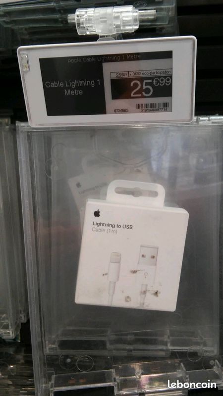 Cordon d’alimentation IPHONE (image 1)