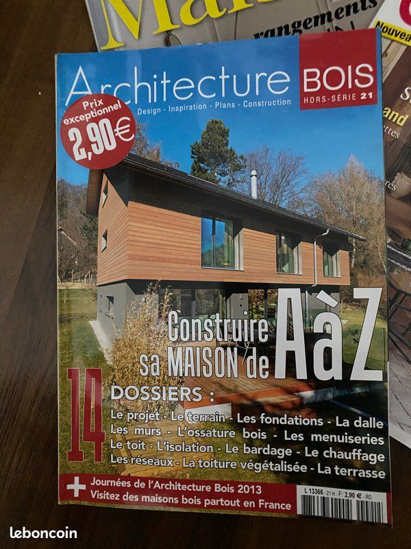 Lot de 8 magazines vintage 2012/2013 de décoration - Livres