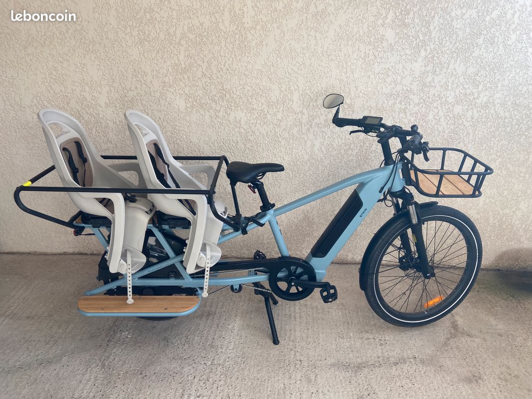 Bicycle VÃ©lo Ã©lectrique Urbain Cargo électrique Siege Velo