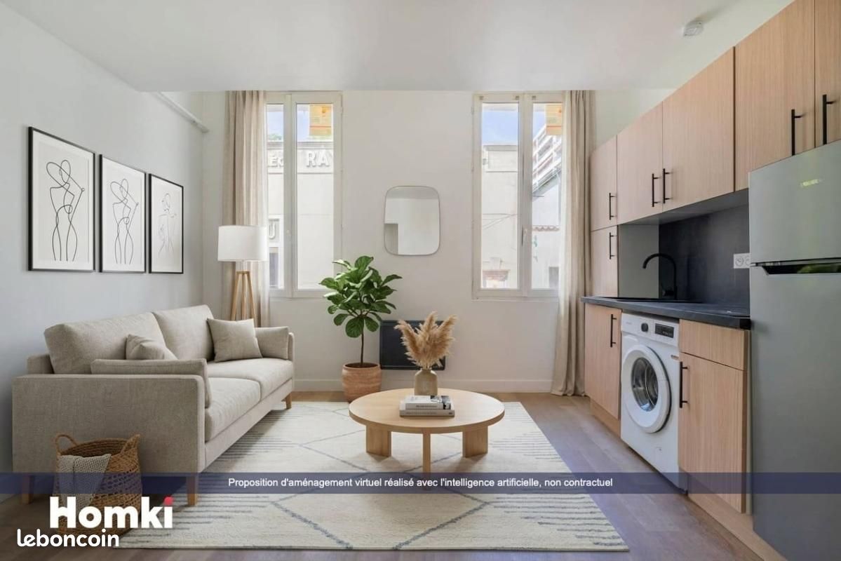 Appartement 1 pièce 20 m² · à Marseille · 20 m² · 95 000 €