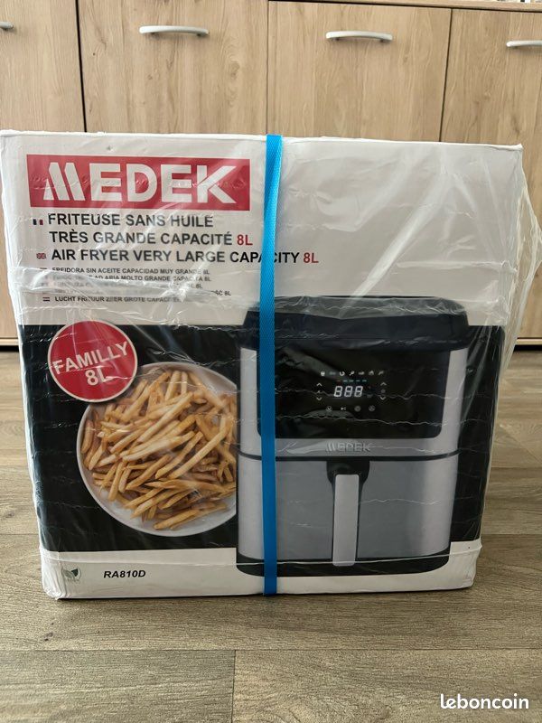 Air fryer inox 8 L (image 1)