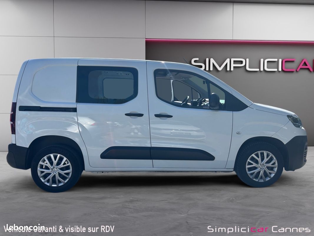 CITROEN BERLINGO III TAILLE M 1000KG BLUEHDI 100 S&S CLUB 3PL 102Ch Garantie 12 mois (image 8)