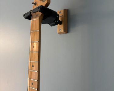 PlutuX Support de Guitare en Bois | Stand A Pliable Universel pour