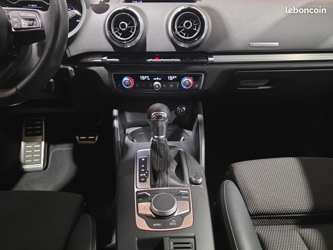 AUDI A3 SPORTBACK S-LINE S-TRONIC 1.5 TFSI 150cv Sièges chauffants Toit ouvrant garantie 12 mois (image 13)
