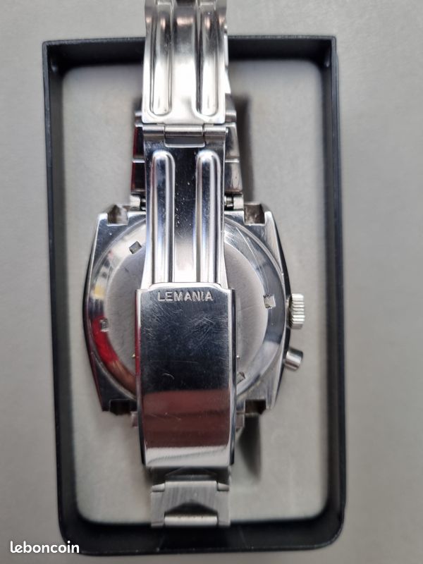 Montre Aquastar Regate Chronographe Lemania 1345 (image 2)