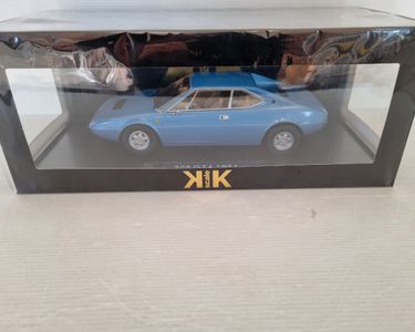 Ferrari 308 GT4 1974 Miniature KK-Scale 1/18, Métal Noir, Collectionneur, Neuve