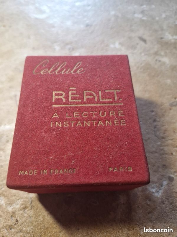 Ancien Posemètre Realt Belisa De 1961 - Pour Photo Argentique, Dans Son Jus