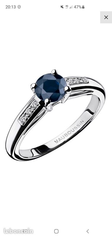 Fiancaille Mauboussin Bagues Bague Diamant Noir Mauboussin Bague