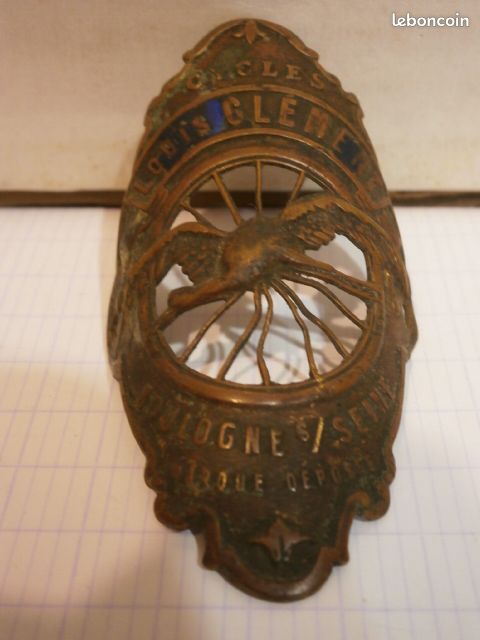 Plaque en métal ronde Ford Mustang Diamètre 30 cm