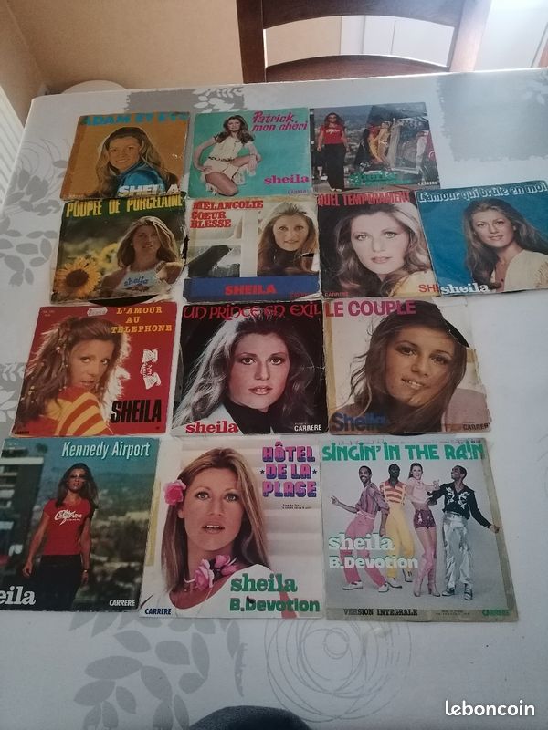 Vinyle 45 tours Sheila (image 1)