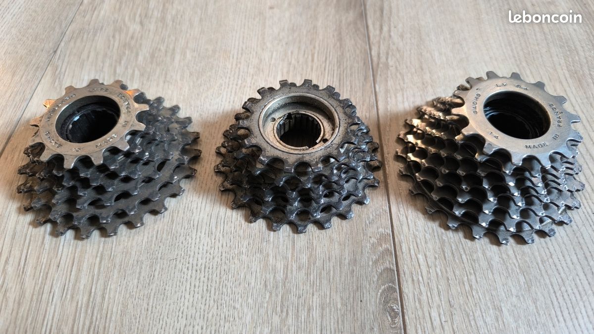 Roue Libre Vélo Ancienne Sachs Maillard 8 Vitesses 12-24 Dents LY 92 NOS