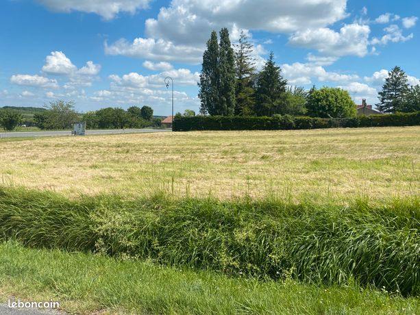 Vends terrain constructible 2528 m2