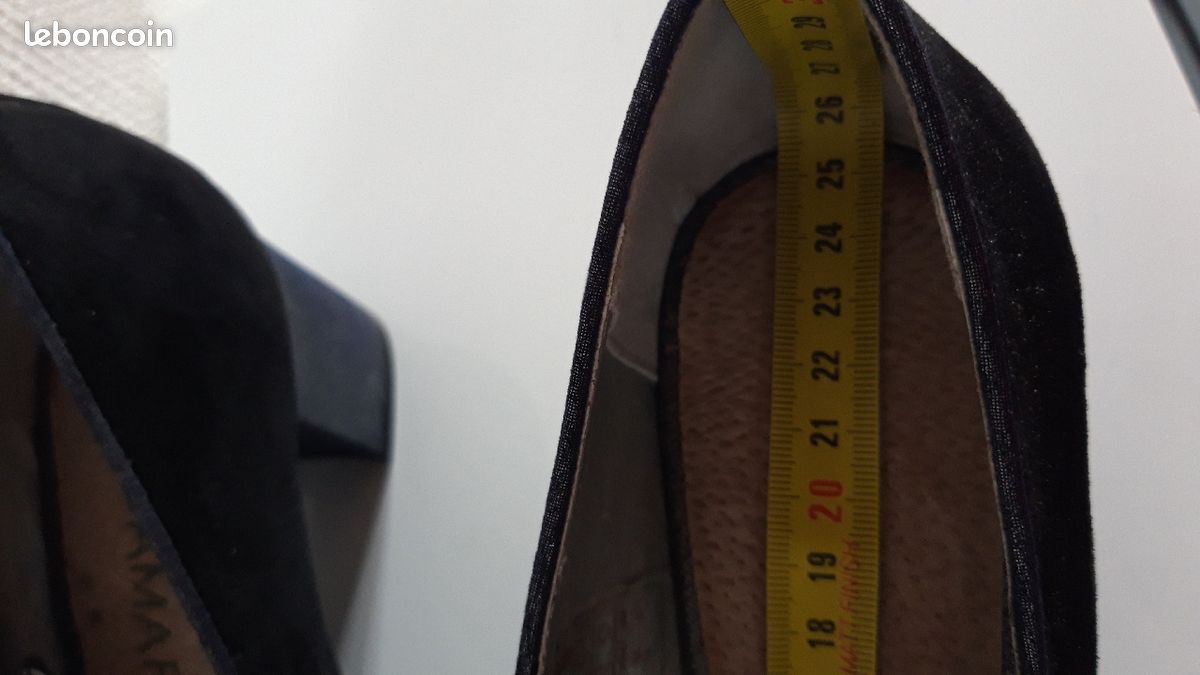 Chaussures Damart simili daim T40 (image 2)