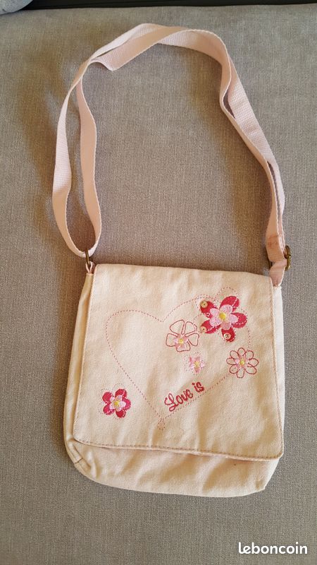 Sac fille rose claire La Halle - Stéph78 (image 1)