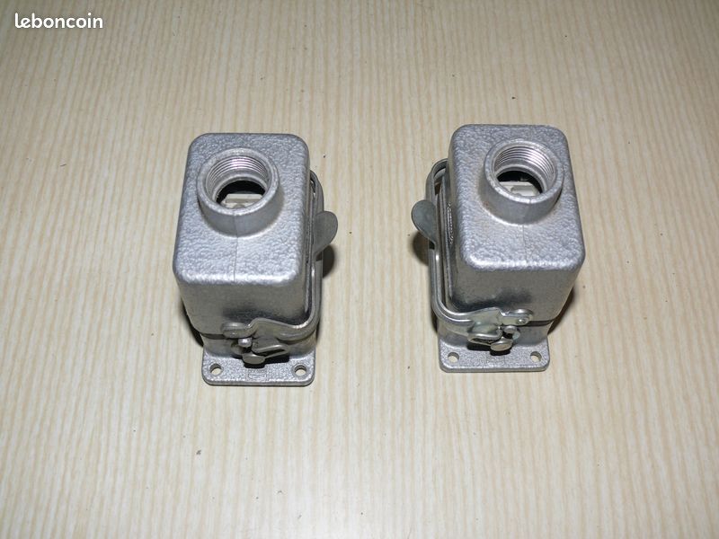 (🔌6) Connecteurs Harting 6P+T 16A (image 8)