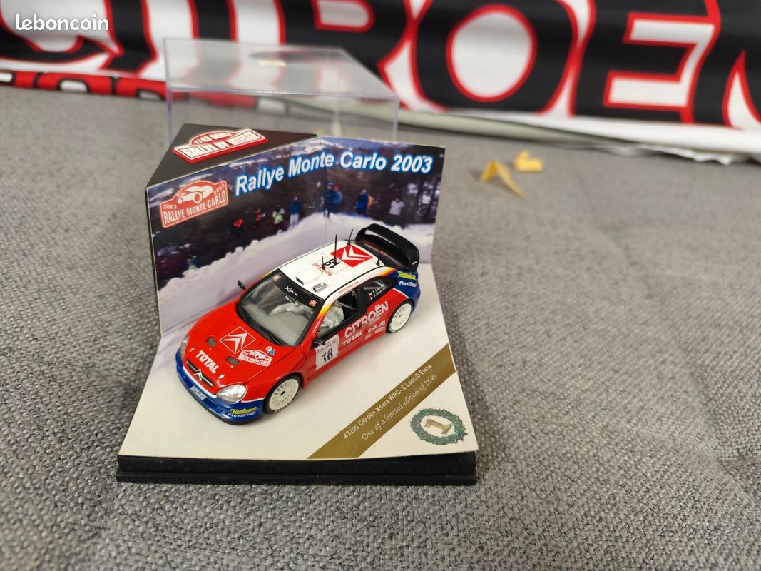 CITROEN XSARA WRC #18 LOEB WINNER RALLY GERMANY 2003 IXO RAM120 1/43