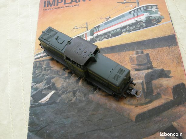 Locomotive HO LIMA SNCF 532 Verte – 1/87e, Train électrique Made In Italy