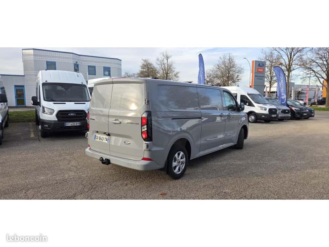 FORD TRANSIT CUSTOM 2.0 EcoBlue - 136 S&S FOURGON II Fourgon 280 L2H1 Limited (image 7)