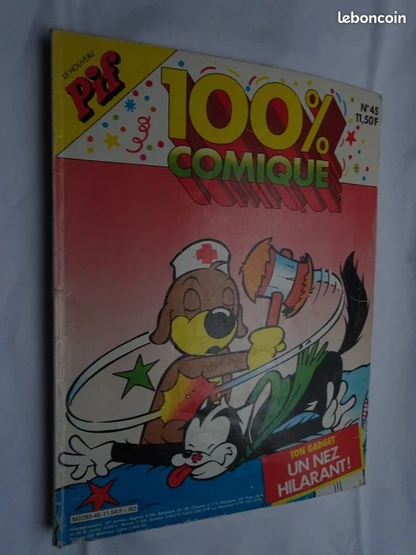 Magazine "pif 100 % comique" n 45 (image 1)